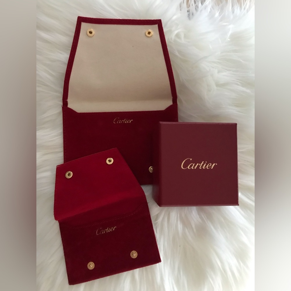 Authentic CARTIER Gift box & Cases x2 ~ set of 3 items•NWOT